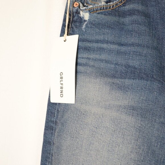 NWT GRLFRND Kendall Super Stretch High-rise Skinny Jean in Fox Fire Sz 28 - Picture 7 of 11